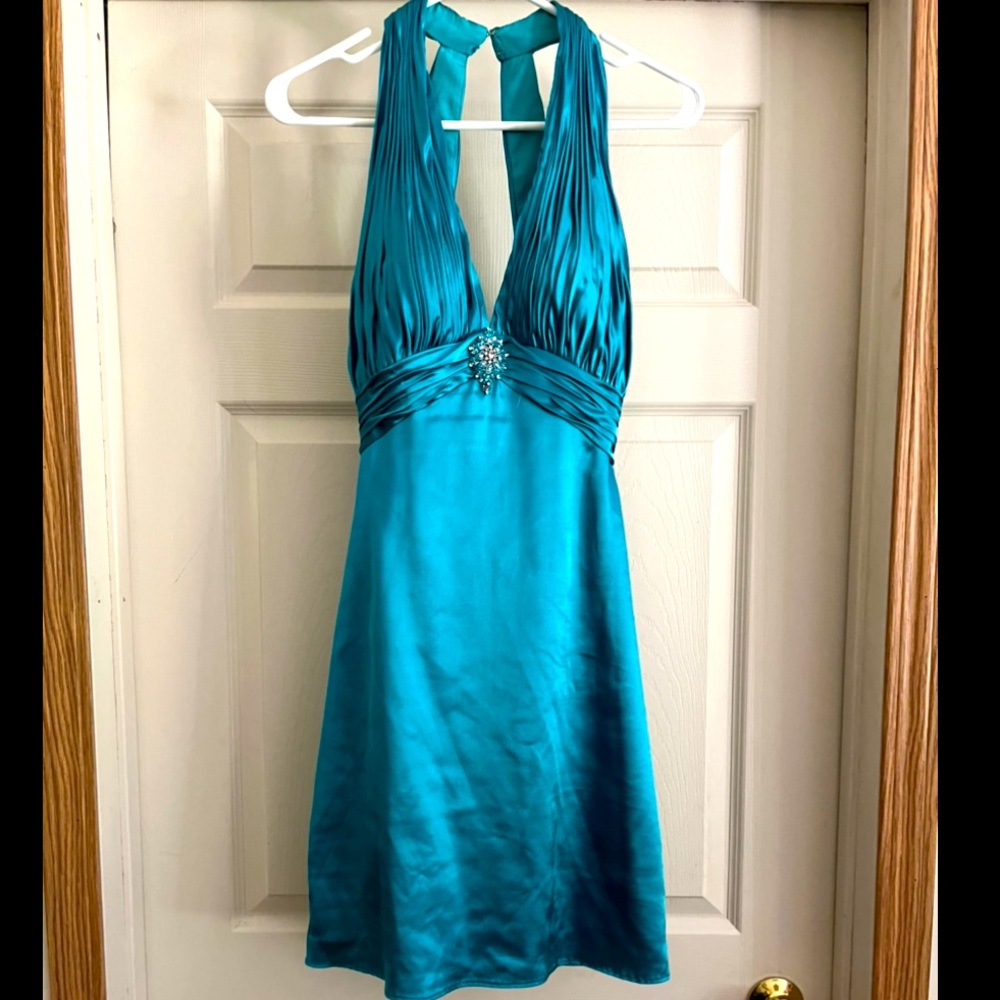 Teal Cocktail / Formal Dress (size 6)